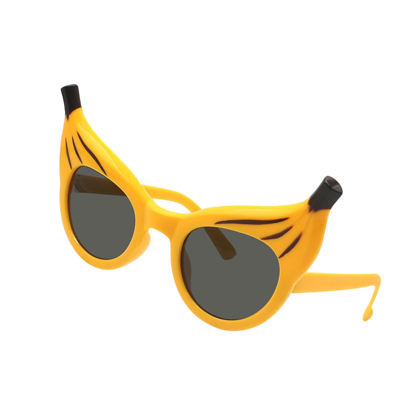 Ljmyy Fun Banana Shaped Novelty Glasses Sunglasses For Cosplay Parties And Themed Event