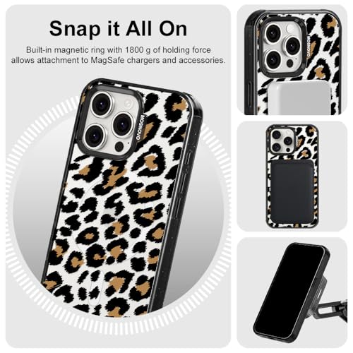 Coque iPhone 15 Pro Max robuste léopard pour éviter les bris d'écran coûteux - 6