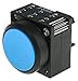 Siemens 3SB3000-0AA51 Push Button w/Blue Flat Button