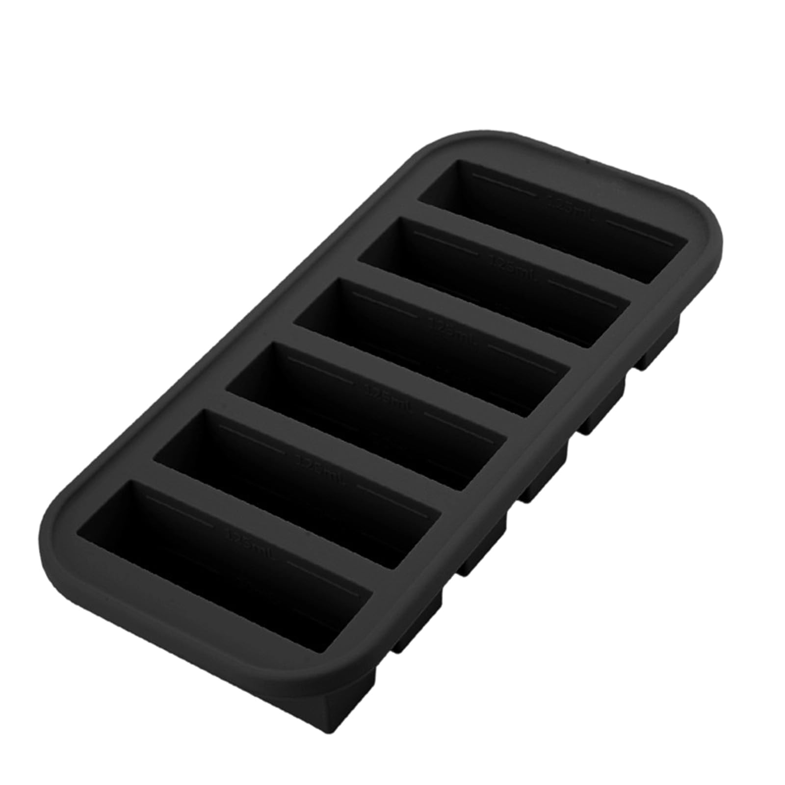 MALSSE Of 1 Silicone Freezers Molds with Lid for Ice Cubes Juices and Food Storage Space Saving Kitchen Essential Ice Block Tray with Cover
