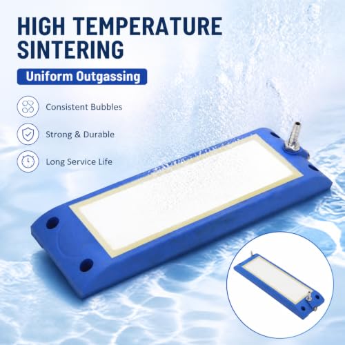 Image of Yosoo Health Gear Fish Air Stone Micro Bubble Oxygen Diffuser, Dual Installation Aquarium Nano Air Stone Bar with 7mm Connector, Bubble Diffuser Bar for Air Pump Aquarium and Fish