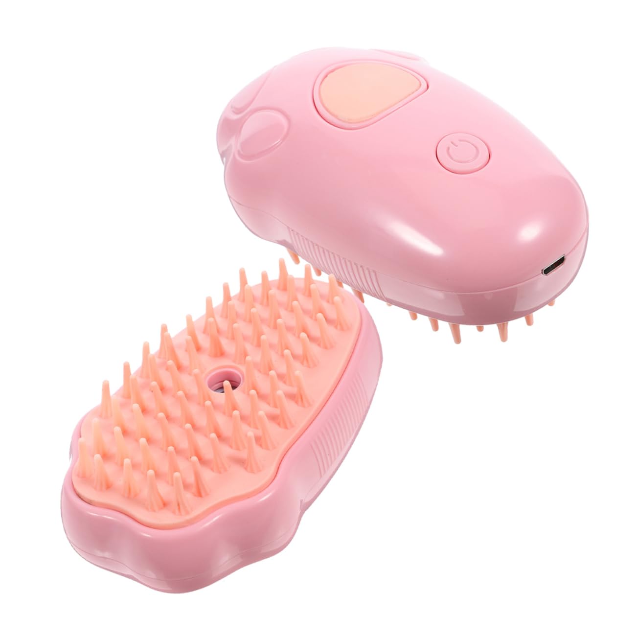 Toddmomy 2pcs Self Cleaning Cat Steam Brush Multi Use Pet Bath Brush for Dogs and Cats Gentle Massage Safe Materials for Furry Friends Relaxing Grooming Tool
