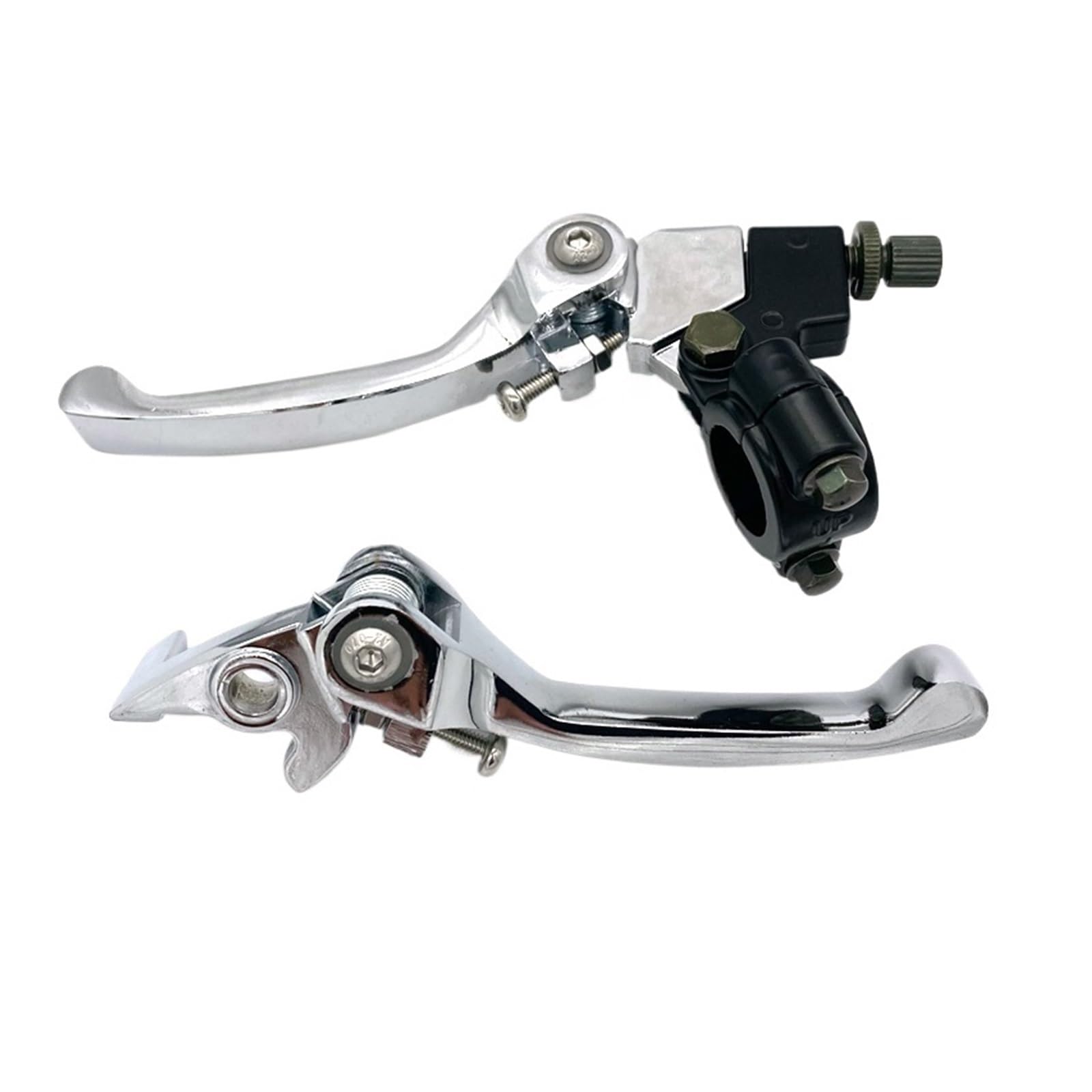 WKDYRIWO 1 Pair 22mm 7 8" Folding Aluminum Clutch Brake Lever for Handlebar for 50cc 110cc 125cc 200cc TTR SSR 125 Pit Dirt Motorcycle Brake Clutch Levers
