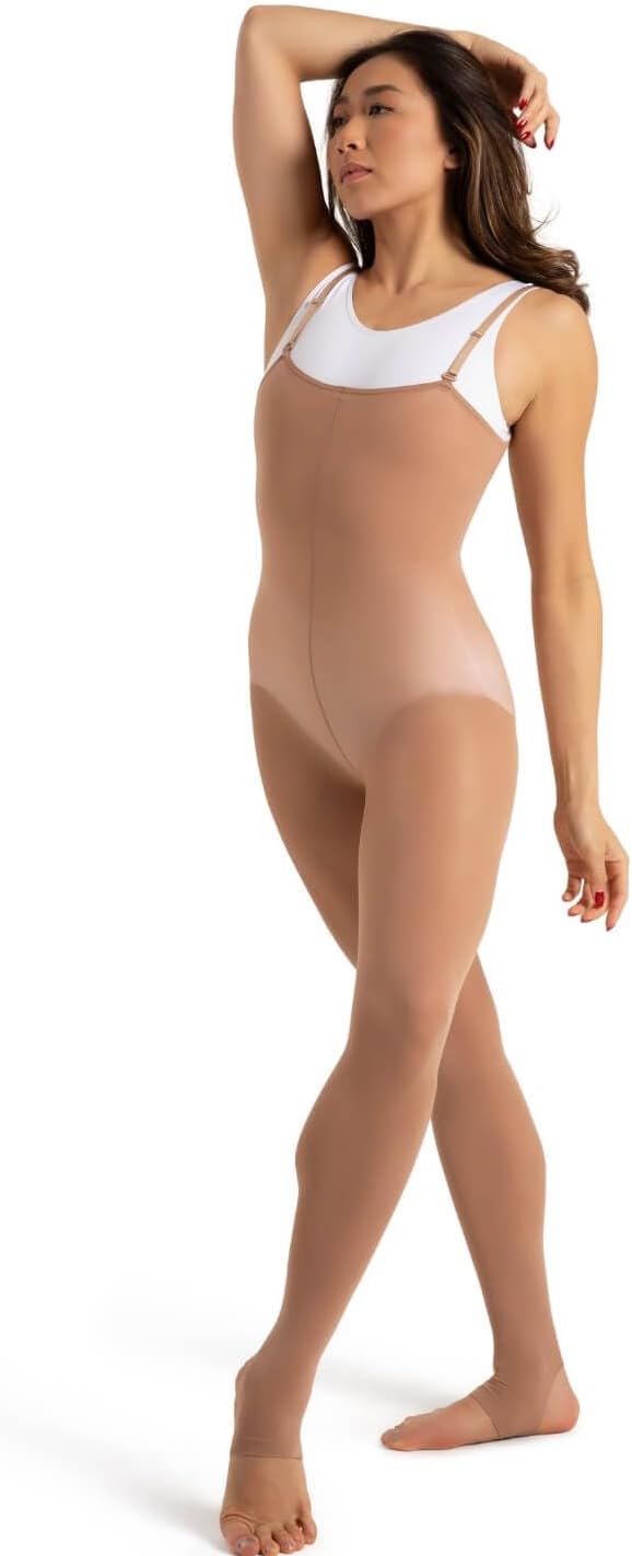 Capezio Womens Ultra Soft Stirrup Body Tight