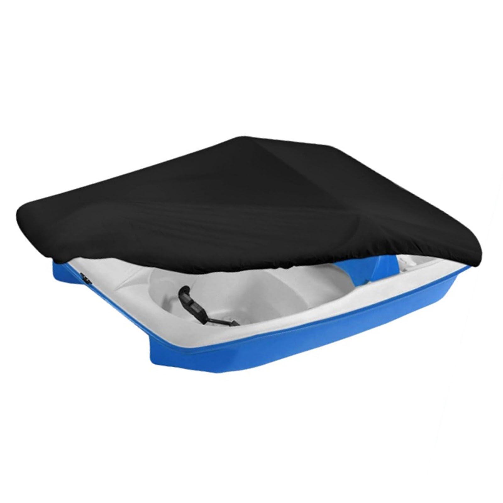Pokrowiec Na Rower Wodny, Tkanina Oxford 420d, Wiatroodporna, Wodoodporna I Chroniąca Przed Słońcem, 286 X 200 Cm, Dla 3 Do 5 Osób (black)