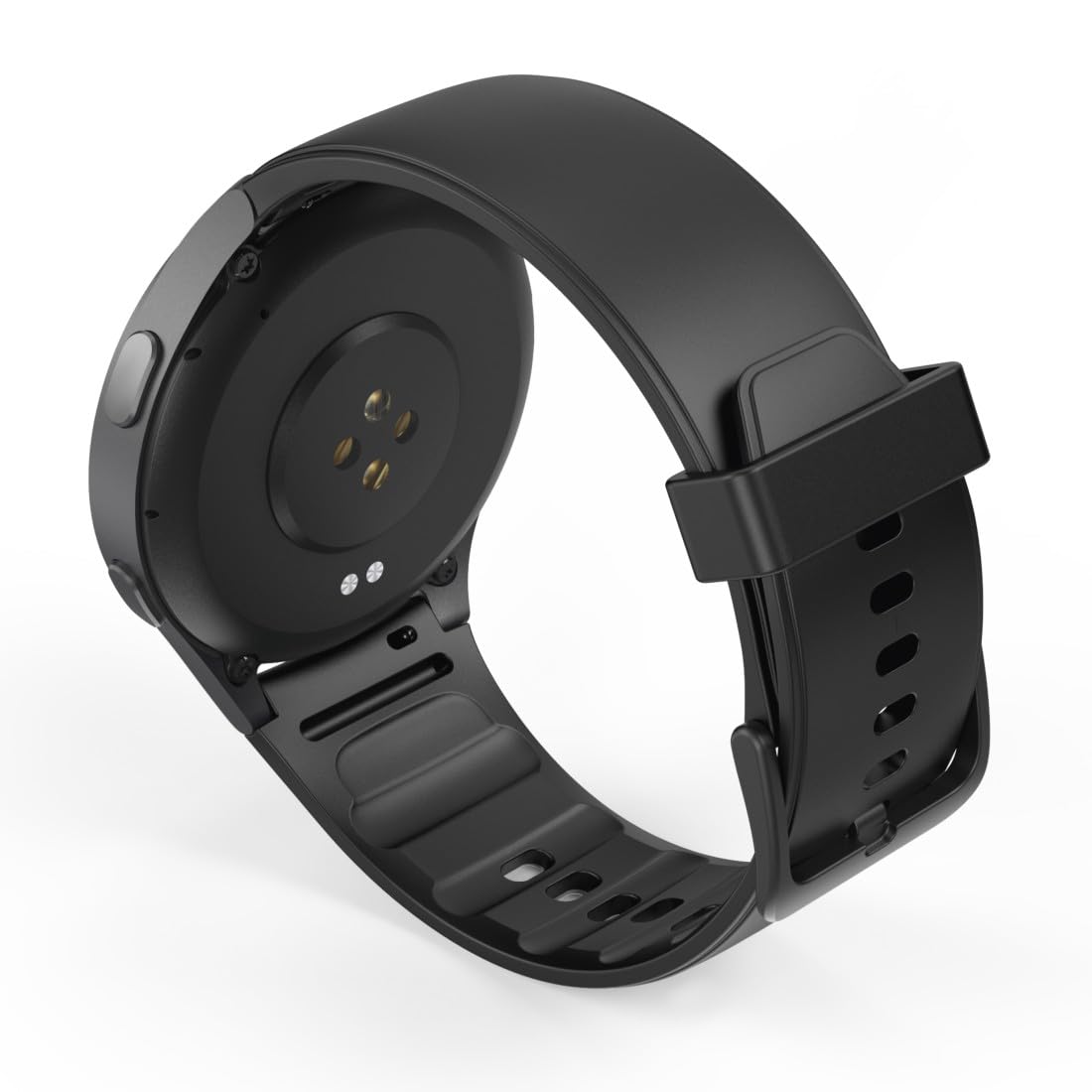 Hama Montre connectée GPS Intégré 8900" (Montre Sport, écran AMOLED 1,43", Fonction Prise d’appels, contrôle Vocal Alexa, altimètre barométrique, IP68), Noire