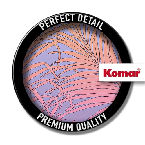 Komar Vlies Fototapete - Palm Foglie - Größe 200 x 250 cm - Tapete, Wanddekoration, Wohnzimmer, Schlafzimmer, Büro