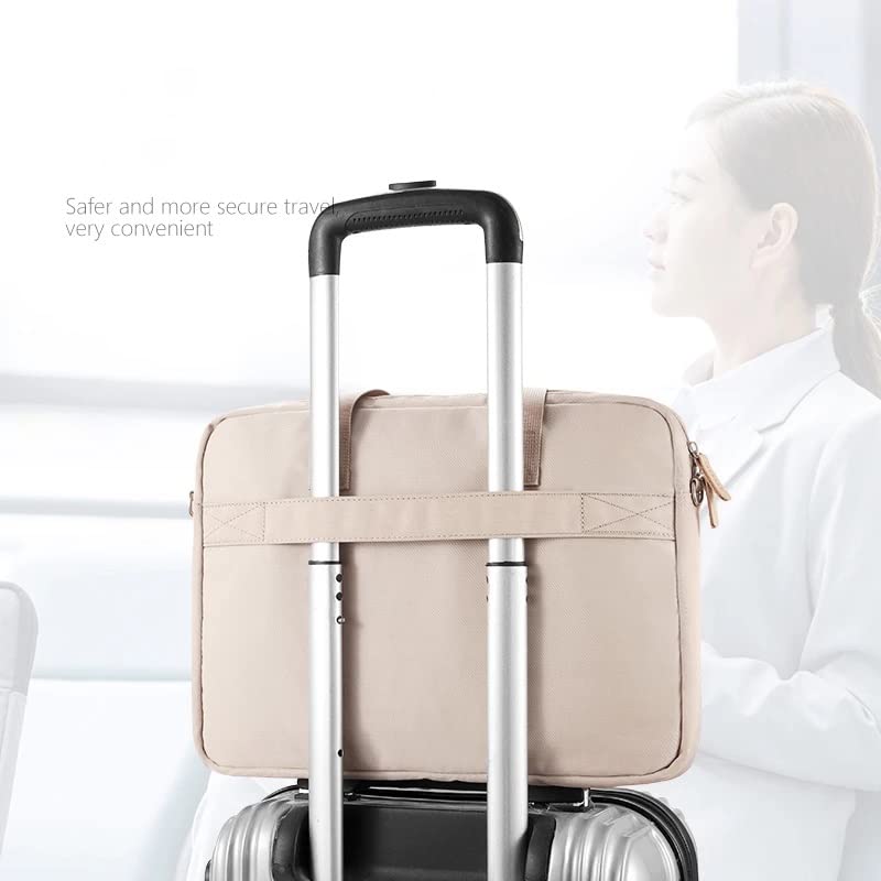 Torba na laptopa damska podróżna torba kurierska torebka na ramię aktówka (kolor: A, rozmiar: średni)