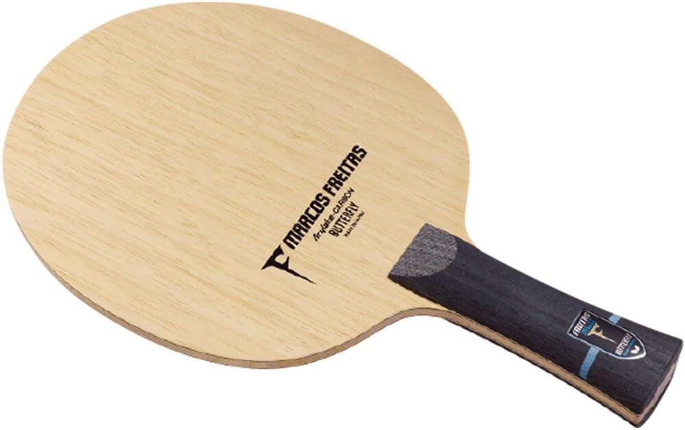 Butterfly Freitas ALC Blade - Butterfly Table Tennis Blade - Arylate-Carbon Fiber Blade - Freitas AL Carbon Blade - Professional Table Tennis Blade - AN, FL, and ST handle type - Made in Japan