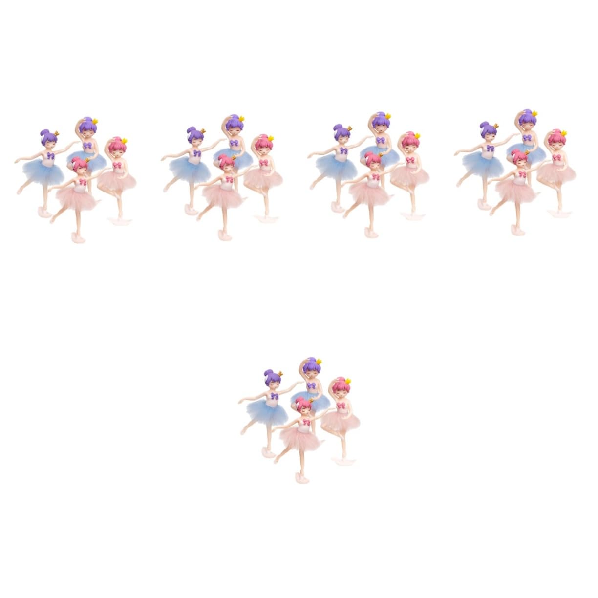 ifundom 20pièces Décorations De Gâteau Ornements pour Fête Anniversaire Figurines pour Gâteaux Et Muffins Décorations De Desserts