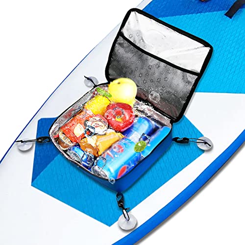 Nasharia Paddle Board Cooler: 11L Paddle Board Accessories Paddle Board Bag For Stand-Up Paddleboard Coolers And Sucker Paddle Board Cooler Waterproof Equipment Gifts For Kayak Lover #TOP16