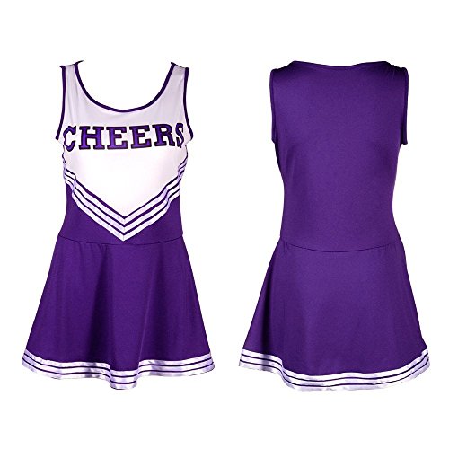 Jojobaby Women's Musical Uniform Fancy Dress Costume Complete Outfit (Large, Purple) - Thumbnail 3