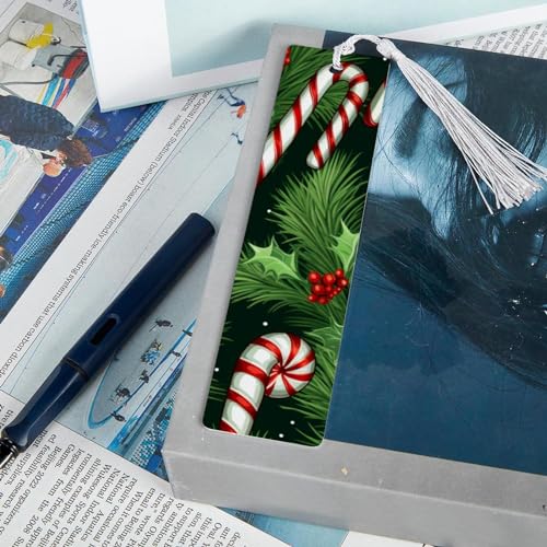 Marque-pages canne de Noël lot de 6 pour ne plus corner vos livres - 7