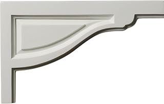 Ekena Millwork SB11X07TR-R Large Traditional, Right Stair Brackets, 11 3/4"W x 7 3/8"H x 1/2"D, Primed