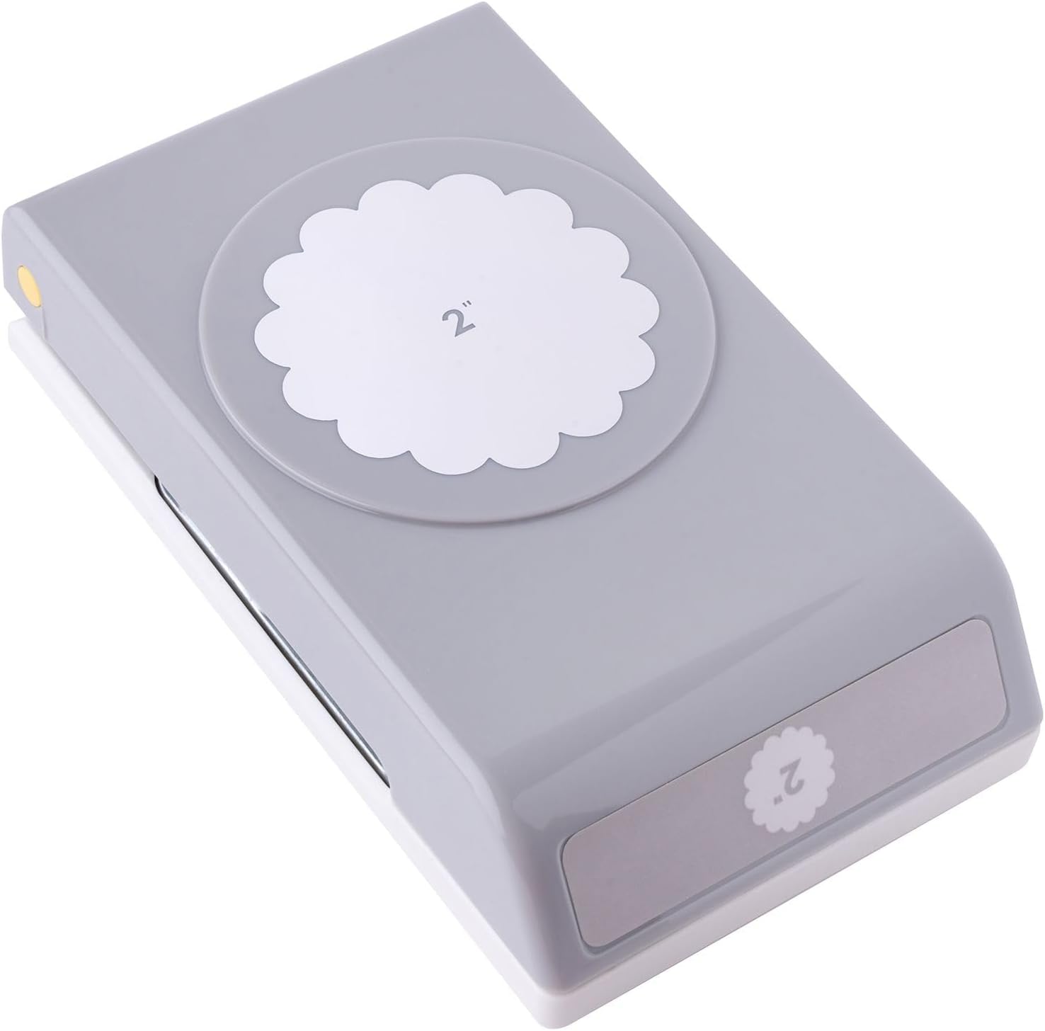 EK Success EKSuccess - 2 Inch Scallop Circle Large Punch, Grey