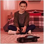 DC Comics, The Batman Batmobile Remote Control Car with Official Batman Movie Styling, Kids Toys for Boys and Girls Ages 4 and Up