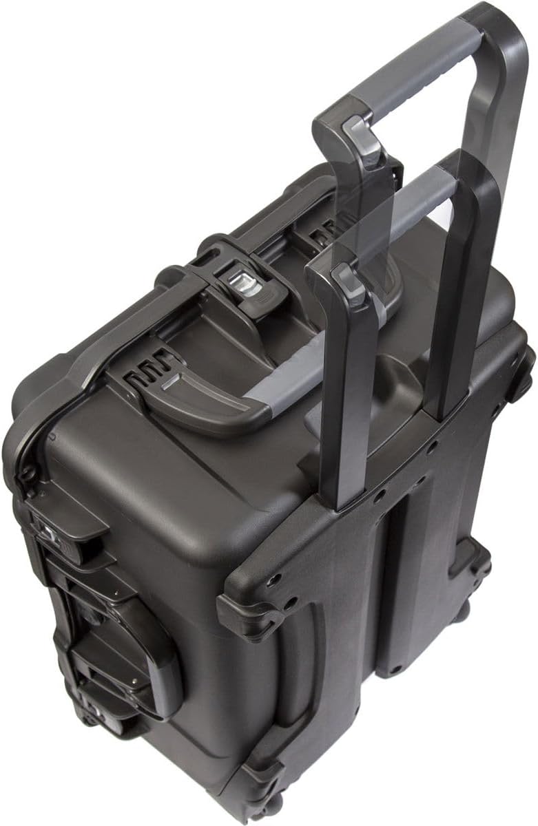 Nanuk 955 Waterproof Hard Case with Wheels and Foam Insert - Black - Image 7