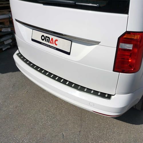 Protection seuil pare-chocs arrière VW Caddy 2015-2020 CF anti rayure valise