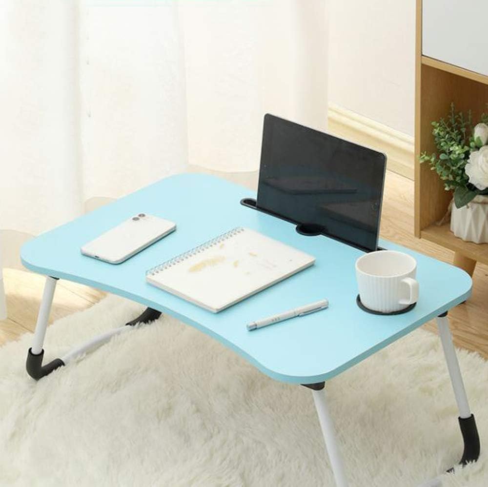 Supreme Supplies Premium Laptop Bed Table for Ultimate Comfort and Efficiency Foldable Lap Desk for Bed and Sofa Breakfast Bed Tray Cup Holder for Eating Writing - Image 3