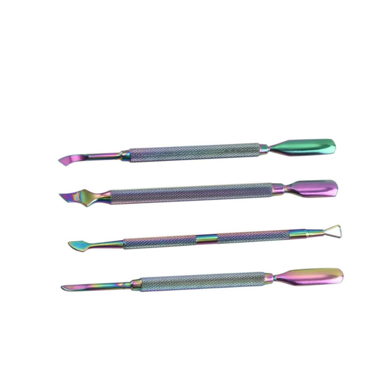 Ipetboom 4pcs Nail Art Tools Comprehensive Nail Manicure Kit Safe Practical for Home Professional Applications