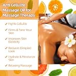 Anti Cellulite Oil Massage Oil for Massage Therapy,Body Oil for Skin Tightening & Cellulite Remover in Thighs and Butt,Cellulite Treatment Massage Oil,Assists with Firming,Toning & Moisturizes Skin - Image 4