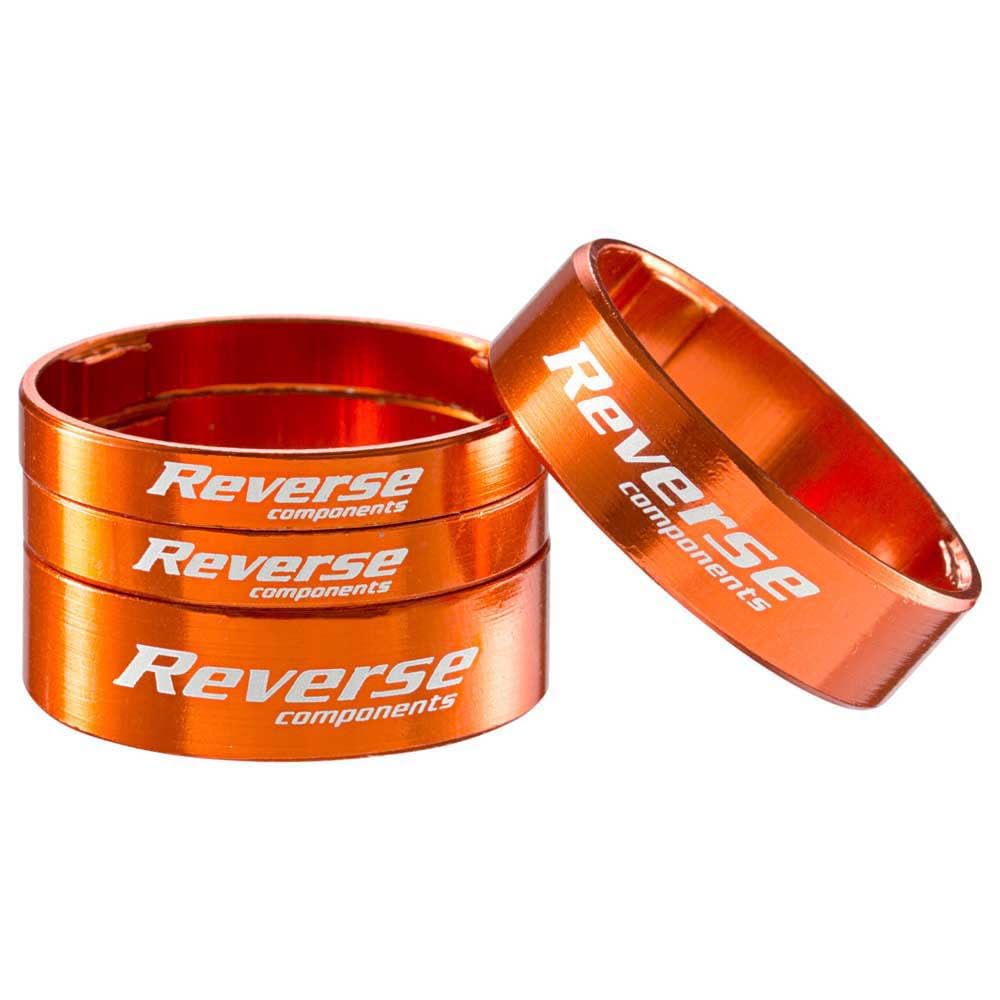 Reverse Gabelschaft Spacer Set Ultra- Light Alu 1 1/8 orange