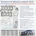 YIFUOK Cylinder Engine Gasket Set with Bolts for 2011-2016 Chrysler 300/200 3.6 Dodge Charger Challenger Avenger Dodge Ram 1500/Promaster 1500/2500/3500 Jeep Wrangler Grand Cherokee VW Routan 3.6L V6