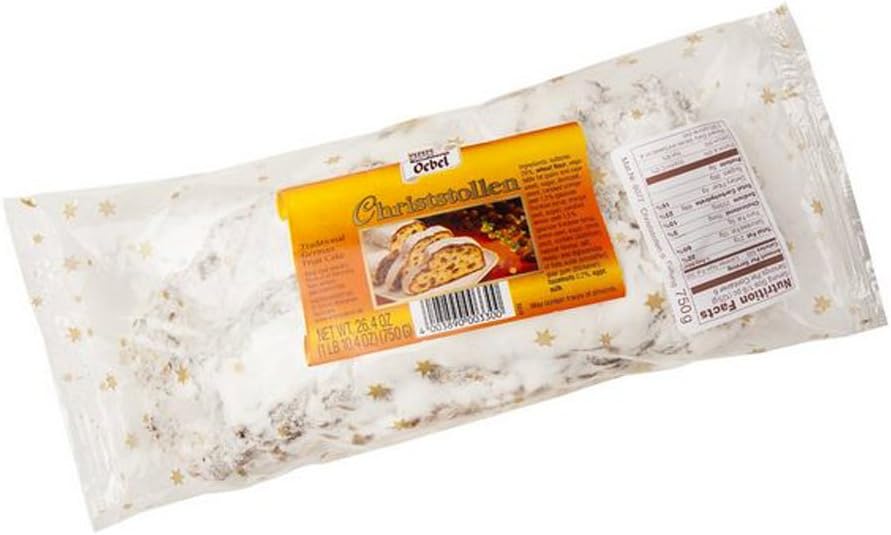Oebel Christ-stollen - 750g/26.4 Oz