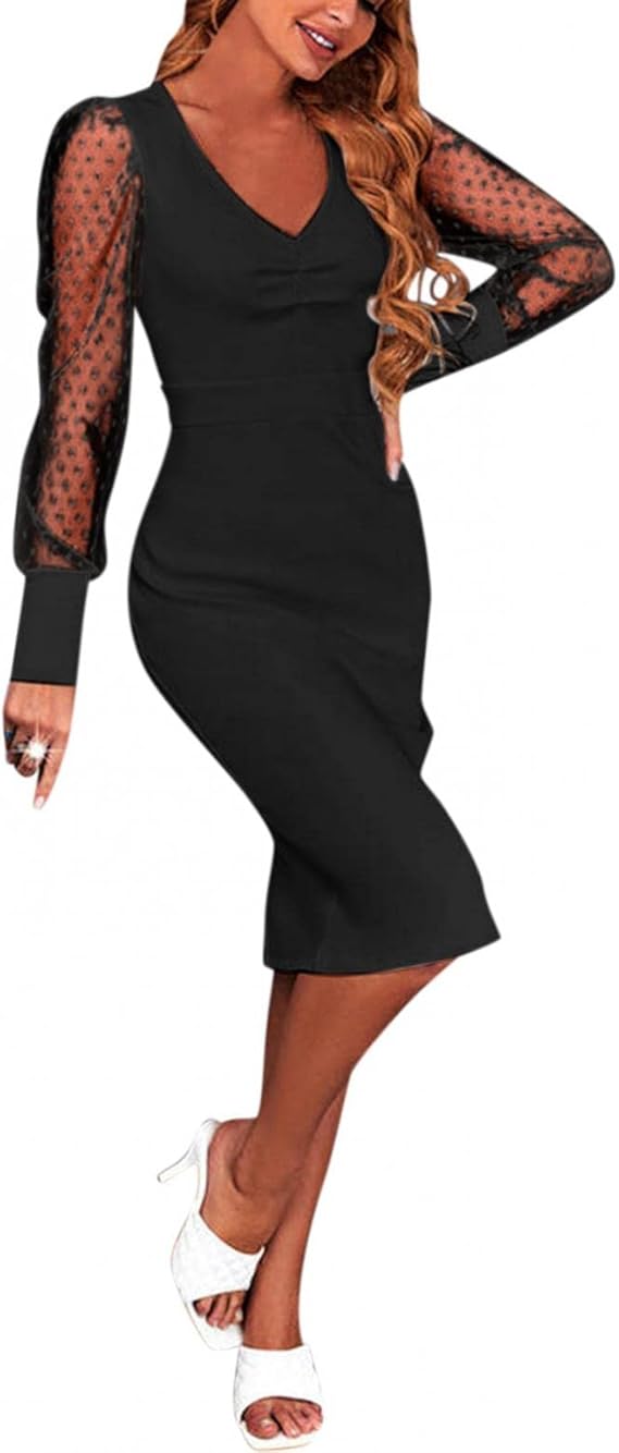 Amazon Co Jp Doerwye パーティードレス レース タイト Aラインワンピース リゾートワンピース 肌着 大人 女性 セクシー ワンピース 無地 ぴったり体型カバー レディースファッション 秋冬トップス 重ね着 代 30代 40代 お出かけ 服 ファッション小物