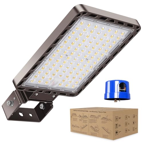 Dream Eeve 240W LED Parking Lot Light Trunnion Mount Dusk