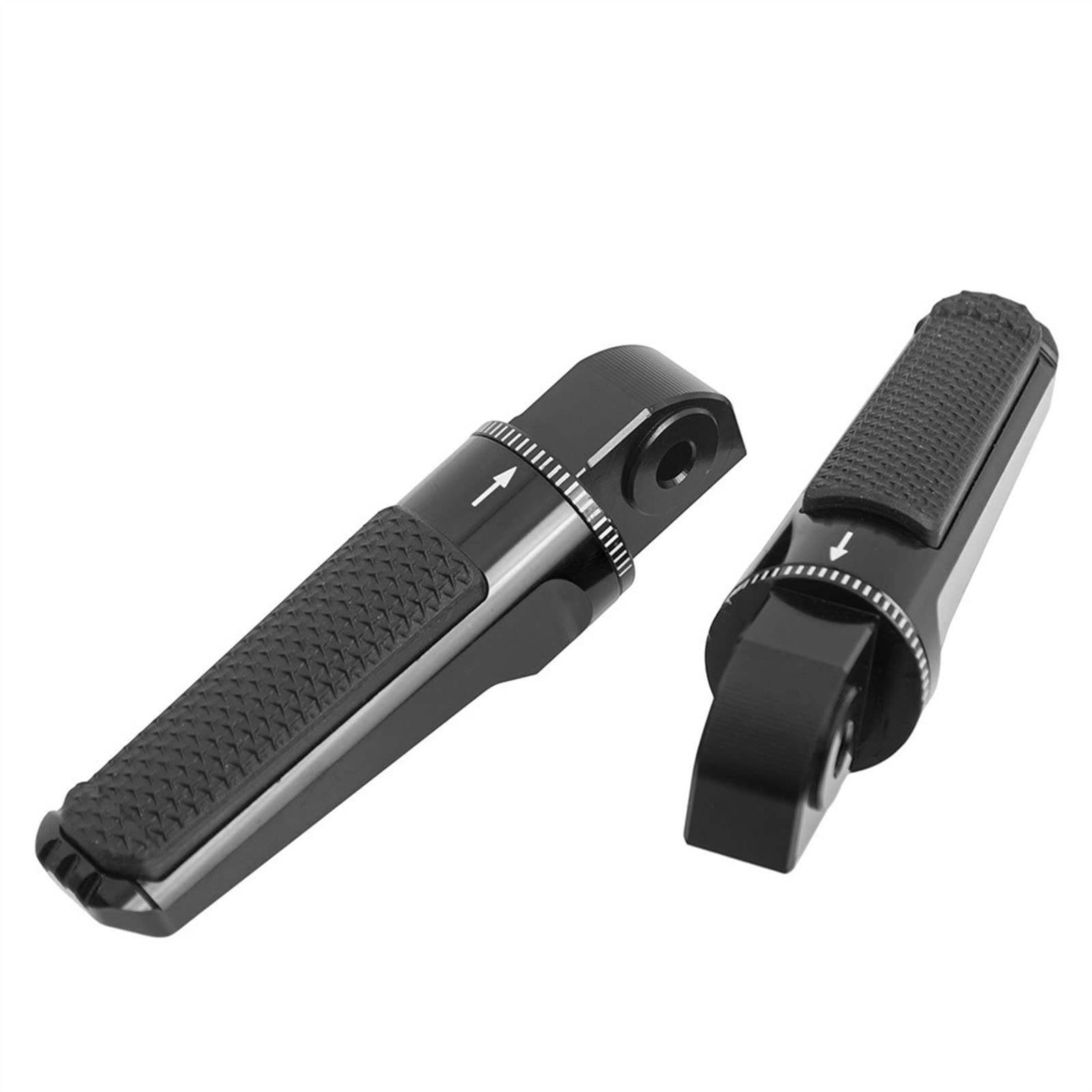 Repose-Pieds de Moto Passager Noir pour Yamaha YZF-R1 2002-2020 et YZF-R6 2003-2020