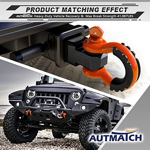 image for AUTMATCH D Ring Shackle 3/4