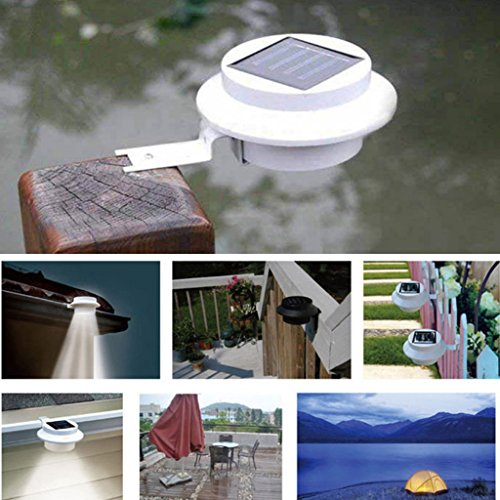 Homyl Lâmpada de Parede com 2 Peças de Luz de LED para Parede e Paisagem Externa Preta e Branca
