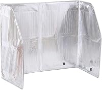 Vista 1 de Housoutil Protector de protección antisalpicaduras, protector de estufa de gas, aceite de aluminio para protector de aceite de cocina, protector
