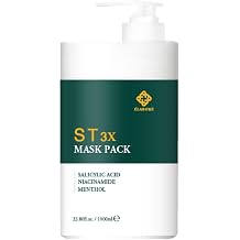 Elabore ST 3X Mask Pack - Scalp Therapy for All Scalp Types, Releases Stress, Softens Exfoliation, Cleans Hair Follicles, Strengthens Roots 8.11 fl.oz/ 240ml, 33.8 fl.oz/ 1000ml 1000ml / 33.8fl.oz