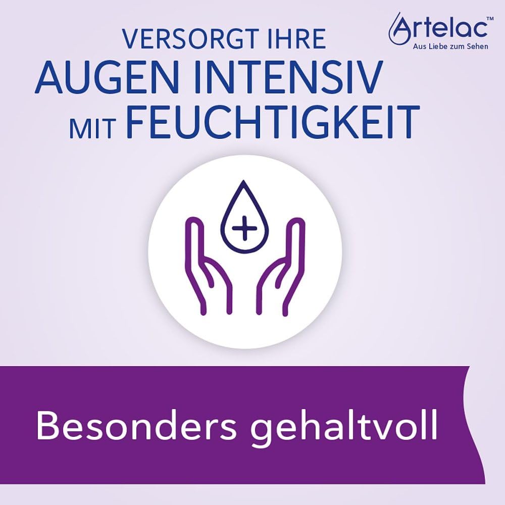 Artelac Nighttime Gel Augengel - Feuchtigkeitspflege zur Nacht 3X10 g
