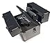 Bob-Allen Aluma-Framed Two Pistol Range Box with Spotting Scope Mount, Grey, 16
