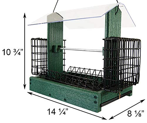 Audubon Going Green 5-in-1 Vogelfutterstation, Grün – Bild 3
