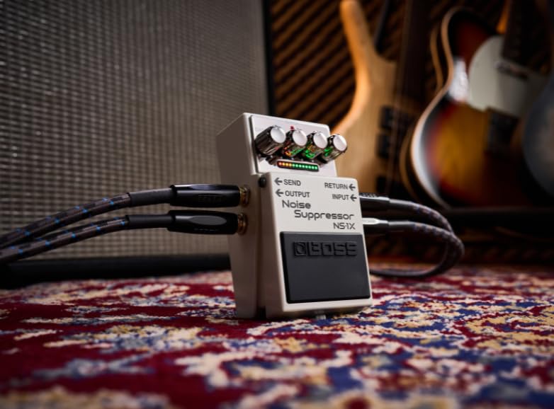 BOSS NS-1X Noise Suppressor, Pedal de Guitarra e Baixo com