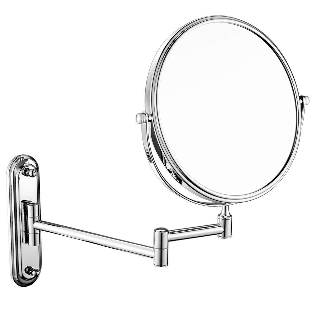 Miroir de maquillage double face pivotant à 360 degrés pour transformer votre rituel de beauté