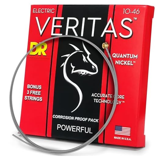 DR Strings VERITAS Electric Guitar Strings (VTE-10)