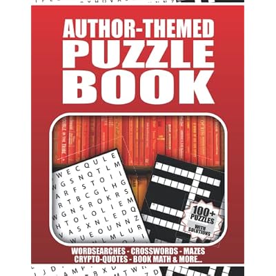 Author-Themed Puzzle Book