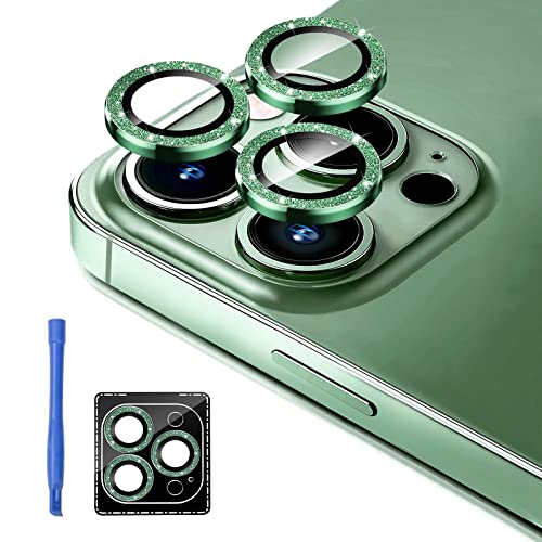 Éviter les rayures iPhone 13 Pro avec le verre trempé Jeluse et anneau métal