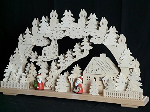 Lit électrique de voûte en bois cadeau idéal fêtes de fin d'année souvenir traditionnel
