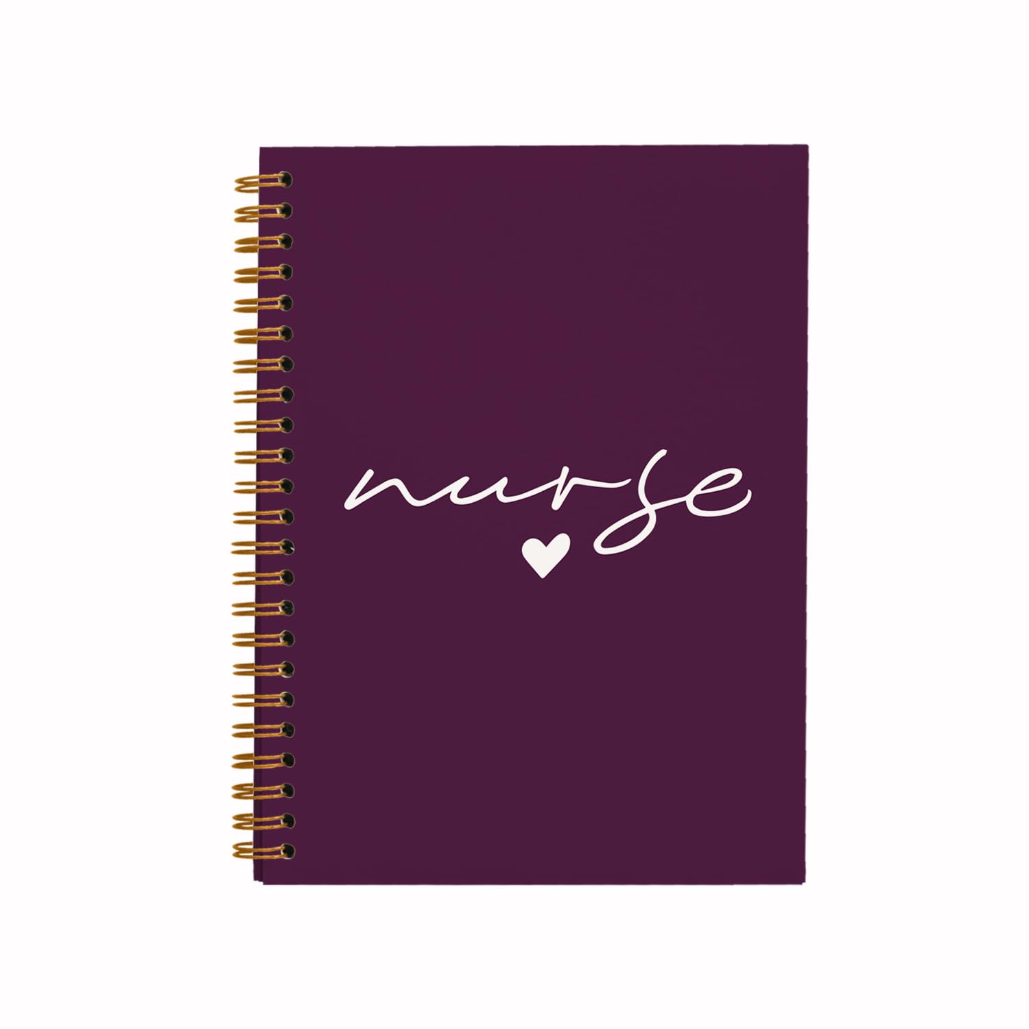 QUICQOD Nurse Gifts Hardcover College Spiral Notebook Journal for Work Notes,Nurse Appreciation Gifts,Nursing Student Graduation Gifts,Reading