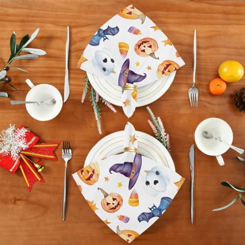 Servilletas de Tela Halloween Multicolor Pack 6 miniatura 5