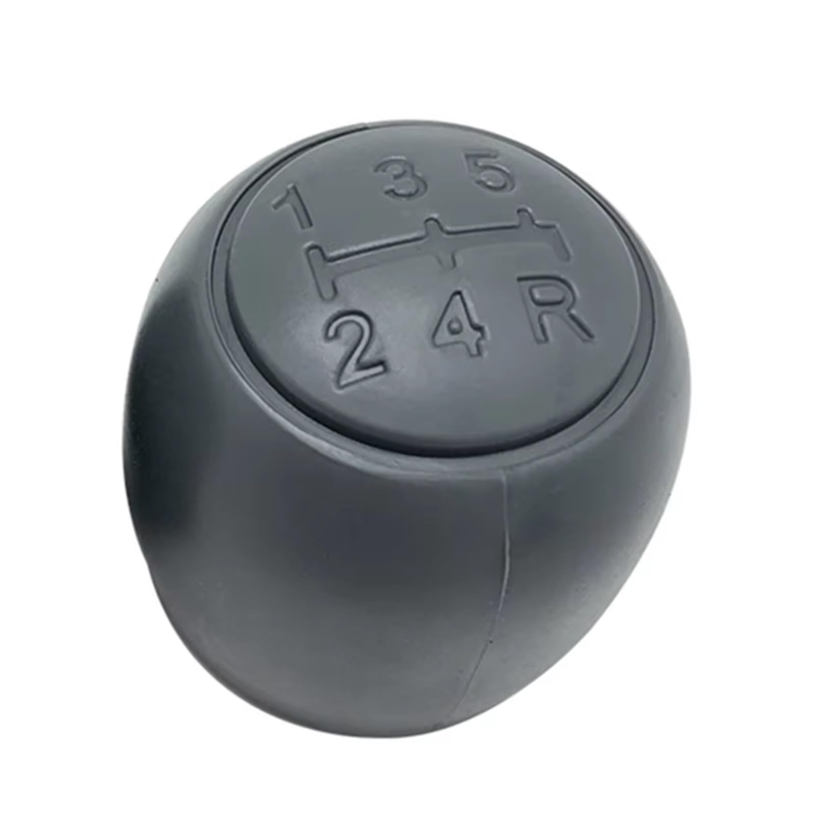 Axexnejv Gray Gar Knob Shift Gear Lever Knob For Fiat For Panda 2003-2012 For 500 For 500C 2007-2013 Gear Shift Knob Lever Shifter Gaiter Boot Cover Collar Gear Shifter Knob Handle(Gray Gar Knob)