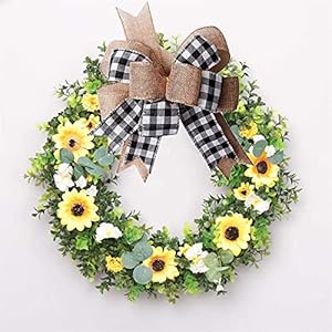 Buffalo Plaid Black White Wreath Bow Christmas Tree Topper Wreath Bow Buffalo Check Burlap Gift Bow Decorations Buffalo Plaid Black White Wreath Bow Christmas Tree Topper Wreath Bow Buffalo Check Burlap Gift Bow Decorations