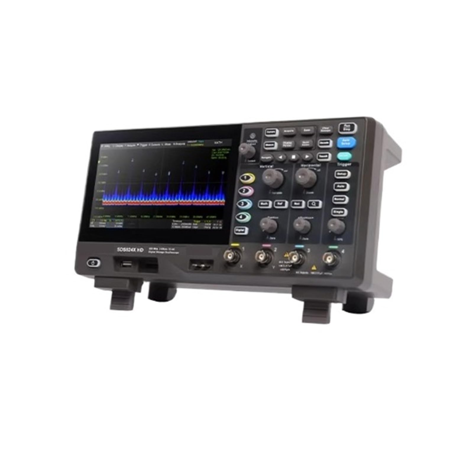 Oscilloscopio digitale SDS824X HD (campionamento 12 bit/100 Mpt/2G) 200 M a quattro canali