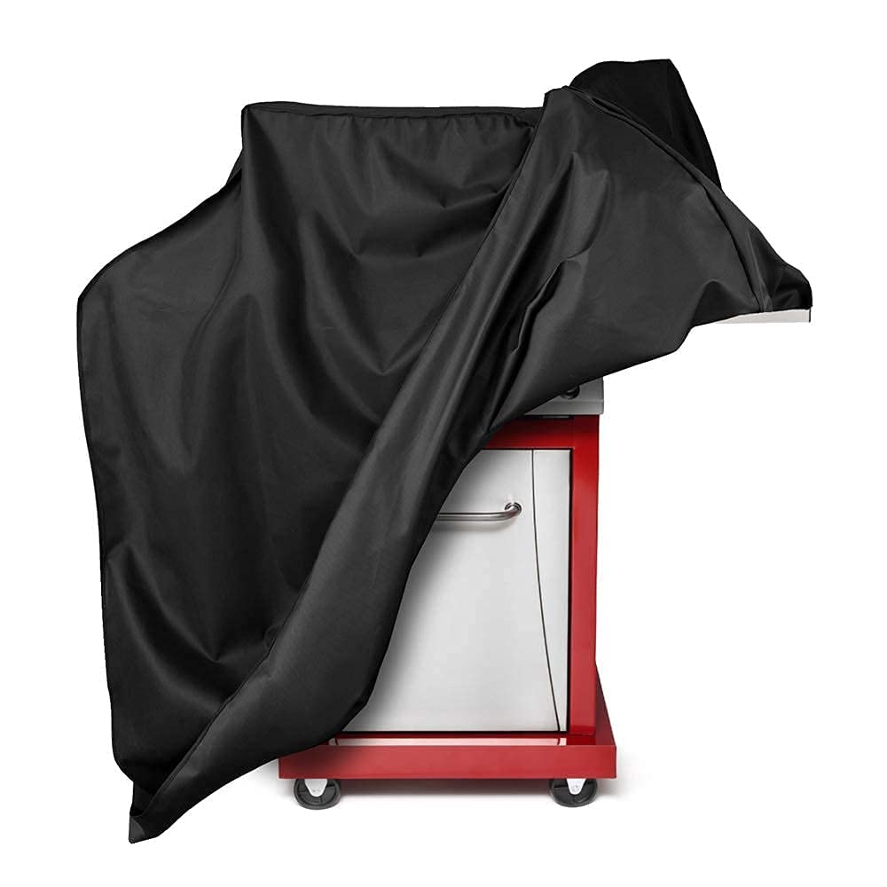 Copertura Per Barbecue QY-KLT01 Impermeabile – 147x61x122 Cm, Tessuto Oxford Con Rivestimento UV, Adatta A Griglie A Gas 3-4 Fuochi
